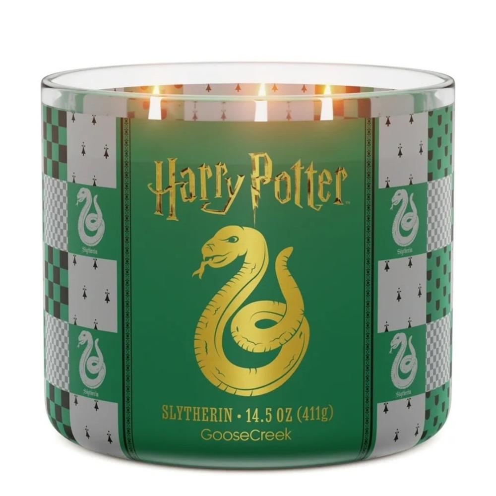 GooseCreek Harry Potter Slytherin Candle
